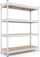 Cтеллаж складской Nex Home Raft metalic Titan 1800x1200x600 mm, 4 nivele PAL, galvanizat