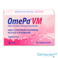 OMEPA VM Omega 3 500mg + vitamine + minerale caps. N30 Tab Ilac