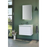 Зеркало для ванной Orka New Likya 80 White(cu dulap)