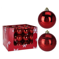 Decor de Crăciun și Anul Nou Promstore 24591 Шар елочный 120mm красный