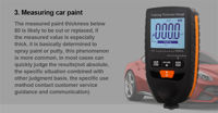 купить Цифровой измеритель толщины краски автомобиля GM998 в Кишинёве 