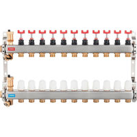 Supapă de închidere Ferro Set Distribuitor SN-RZP11S 1" x 11 iesiri debitmetre