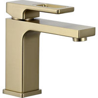Baterie lavoar Gappo G1017-3 Satin GOLD (lavoar)
