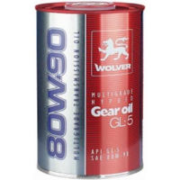 Масло Wolver 80W-90 Multigrade Hypoid Gear GL-5 1L ж/б