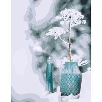 Tablou pe numere Strateg R 8 /22 (DY071)(35835) O crenguță într-o oală, 40x50 cm