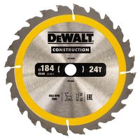 Пильный диск DEWALT 184x16mm 24T DT1939
