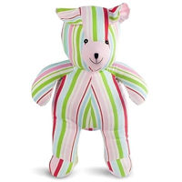 Мягкая игрушка U-Grow UG-ASN10 Jucarie din bumbac ursulet multicolor, lucru manual