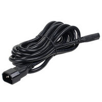 Cable powercord rack, 1.8m, black