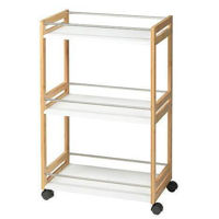 Этажерка Promstore 47533 Столик сервировочный 80X51X30cm, на колесах