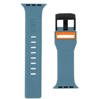 Ремешок UAG 19148D115497, Apple Watch 44/42 Civilian Strap, Slate/Orange