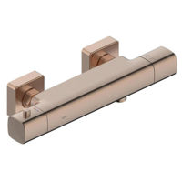 Baterie de duș kfa armatura Malaga термостатический PVD, на стену, розовое золото