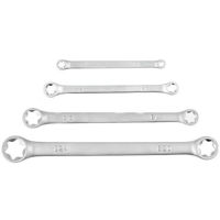 Set de unelte de mână Hoegert Set de chei dublu inelare TORX E6-E24 (4buc) HT1W590