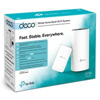 Whole-Home Mesh Dual Band Wi-Fi AC System TP-LINK, "Deco M3(2-pack)", 1200Mbps, MU-MIMO, Gbit Ports