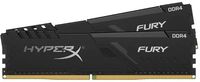32GB DDR4-2666MHz  Kingston HyperX FURY (Kit of 2x16GB) (HX426C16FB3K2/32), CL16-18-18, 1.2V, Black