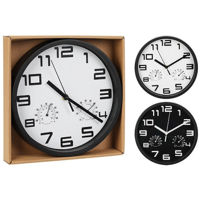 Часы miscellaneous 50958 Ceas de perete rotund 25cm cu statie meteo
