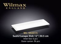 Блюдо WILMAX WL-992015 (для суши и канапе 30,5 см)