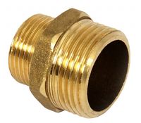 Ниппель переходной D.  3/4" x 1/2" бронзовый усиленный U (А0511А)