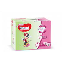Huggies scutece Ultra Comfort Disney Box pentru fetite 5, 12-22 kg, 105 buc.
