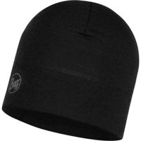 Одежда для спорта Buff Шапочка Merino Wool Midweight Beanie Solid Black