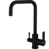 Смеситель кухонный Frap F 43801-6 NEGRU (chiuveta plus) INOX