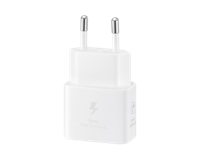 Original Sam. EP-T2510, Fast Travel Charger 25W PD (with cable), White