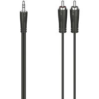 Кабель для AV Hama 205111 Audio Cable, 3.5 mm Jack Plug - 2 RCA Plugs, Stereo, 3.0 m