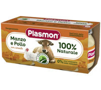 Plasmon Piure din carne de vita cu gaina (6+ luni) 2 х 80 g