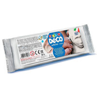 Набор для творчества Carioca 56861 Пластилин для моделирования Deco 1000 г, белый