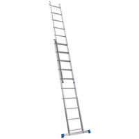 Scară Nex Home Scară Metkas din aluminiu cu două secțiuni 2x10 (4,21m)