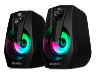 Speakers SVEN "370" Black, 6w, USB power  / DC 5V