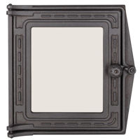 Аксессуар для камина ArtFlame Usa fonta p/u soba K 201, 290x297mm, Negru