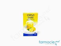 ORVI cold cu aroma de lamiie pulb./sol. orala 325 mg + 20 mg + 10 mg  10g N5