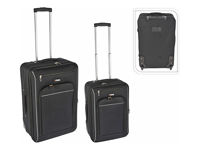 Набор чемоданов-троллеров ProWorld, тканевые, 2шт