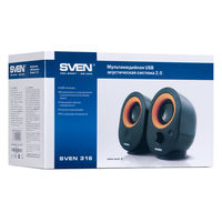 Speakers SVEN "316" Black, 5w, USB power
