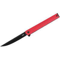 Нож походный CRKT Ceo Flipper Red W/Black Blade