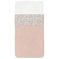 Детское постельное белье Jollein 008-524-67045 Простыня для детской кроватки Retro Flowers, 120x150 см