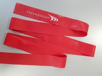 Эспандер ленточный 220 м х 5 см / 1 мм Yakimasport 100287 red, medium (2042)