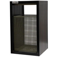 Урна для мусора Vitra EL291918RAL9005 Eco-Line 80l (RAL9005)