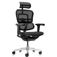 Офисное кресло ART Ergohuman Ultra Black T-168-B1 EHU-AB-HAM-4D