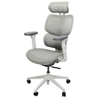 Офисное кресло Deco Gomez Light Grey (LFST891-7T) + White