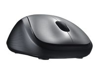 Wireless Mouse Logitech M310 Retail, Optical, 1000 dpi, 3 buttons, Ambidextrous, 1xAA, Dark-Silver