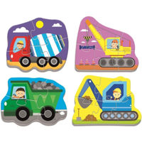 Головоломка Trefl 36072 Puzzles - Baby Classic -Vehicles on the costruction site