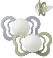 Пустышки силиконовые Bibs Couture (6-36 мес) Sage/Cloud Night