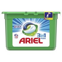 Detergent capsule Ariel Pods Fresh Gel, 15 buc.
