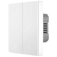 Întrerupător electric Sonoff Smart Wall Switch SwitchMan M5 2-Gang (Neutral Optional), Zigbee, White