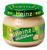Пюре Heinz нежная крольчатинка 80 г с 6 мес+