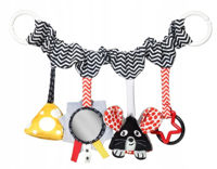 Игрушка-подвеска BabyOno 797 Jucarie educationala p/u carucioare CHEESE &SKIP