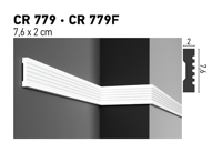 CR779 ( 7.6 x 2 x 240 cm.)
