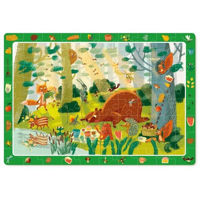 Головоломка Dodo 300366 Puzzle educativ: Pădure de basm, 80el