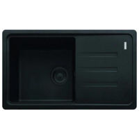Мойка кухонная со смесителем Franke 114.0662.878 BSG 611-78 S + Novara Plus Negru VN